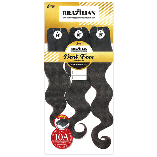 Zury The Brazilian 10A 100% Unprocessed Human Hair Weave MULTI S-BODY (10"-26")