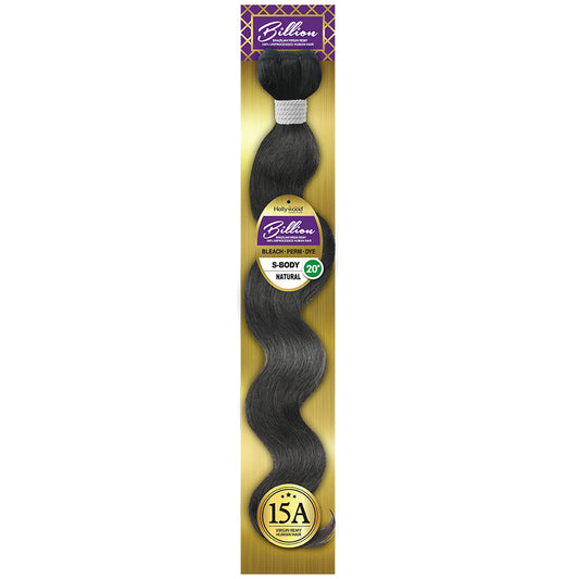 Zury Billion 15A Brazilian Virgin Remy 100% Unprocessed Human Hair Weave S-BODY (10"-28")