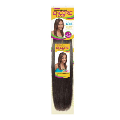 Janet Collection Encore La Vie 100% Human Hair Crochet Braid NEW YAKY (14"-18")