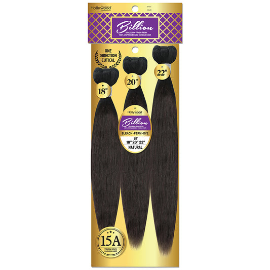 Zury Billion 15A Brazilian Virgin Remy 100% Unprocessed Human Hair Weave MULTI STRAIGHT (10"-28")